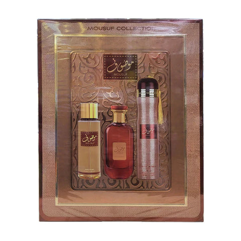 Ard Al Zaafaran Mousuf Collection 3 in Arabic Perfume Gift set