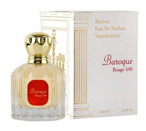 Baroque Rouge 540 EDP Perfume Maison Alhambra Lattafa 100 ML / 3.4 Fl Oz New Rich UAE